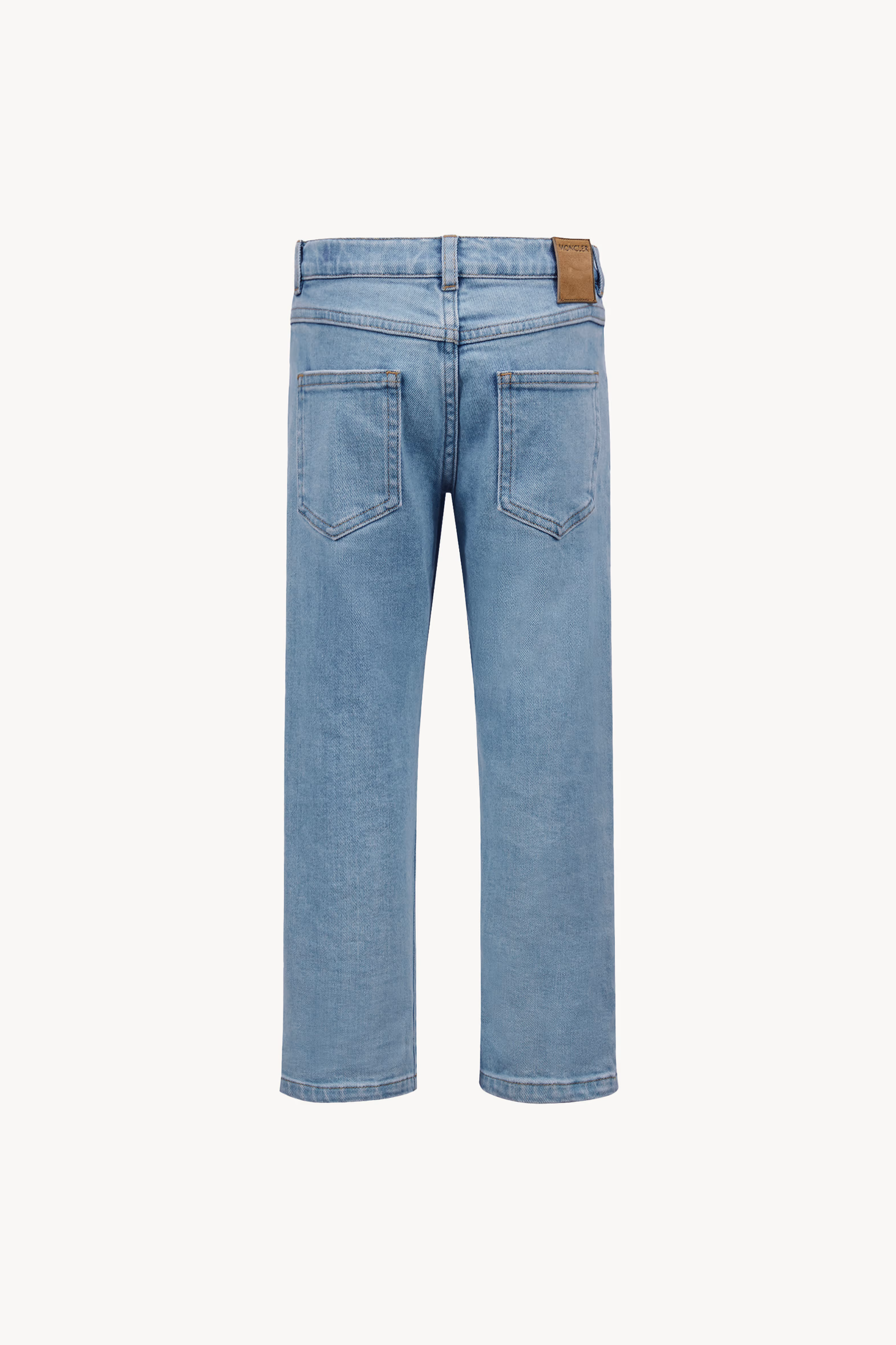 Vaqueros desteñidos Niño Azul Denim Moncler 3